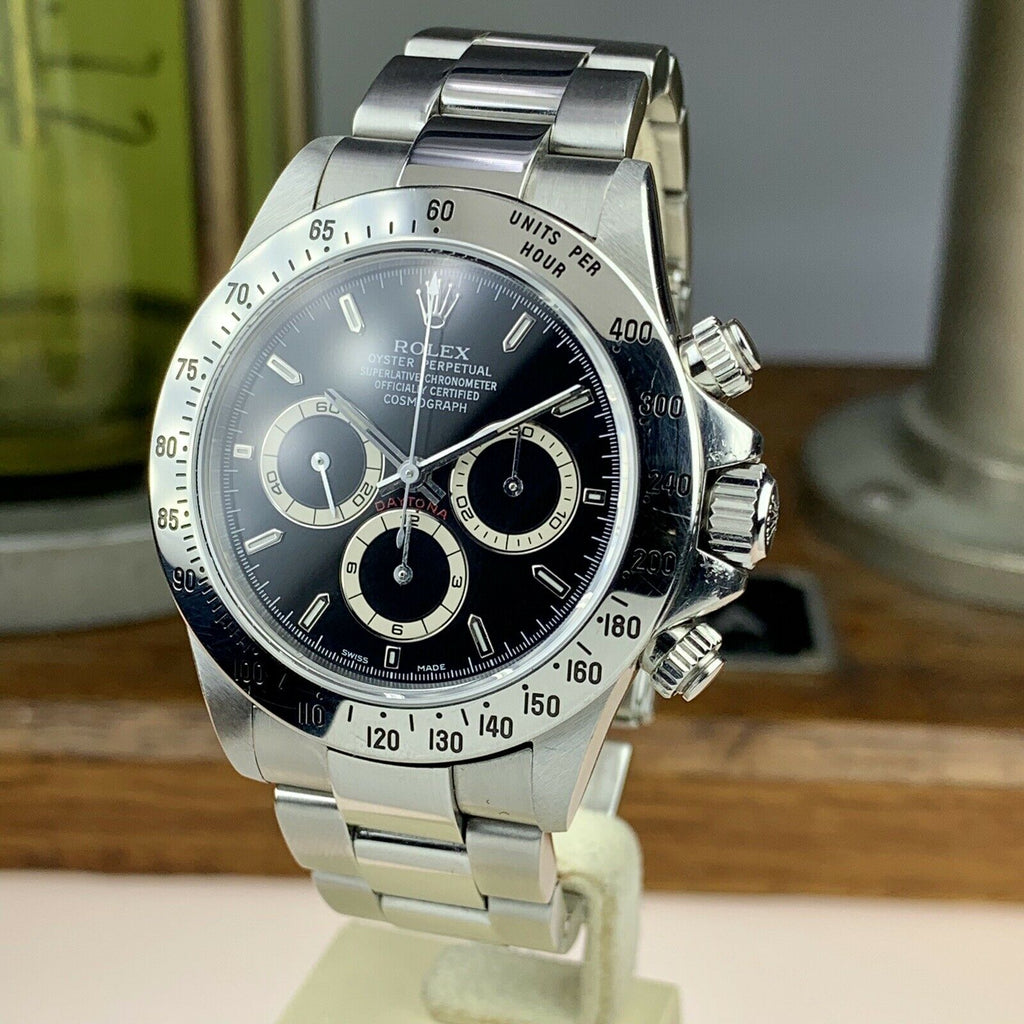 Vintage Rolex Daytona 16520 zenith Last Generation P Serial 2000 Unpolished