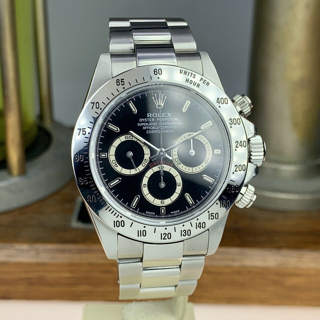 Vintage Rolex Daytona 16520 zenith Last Generation P Serial 2000 Unpolished