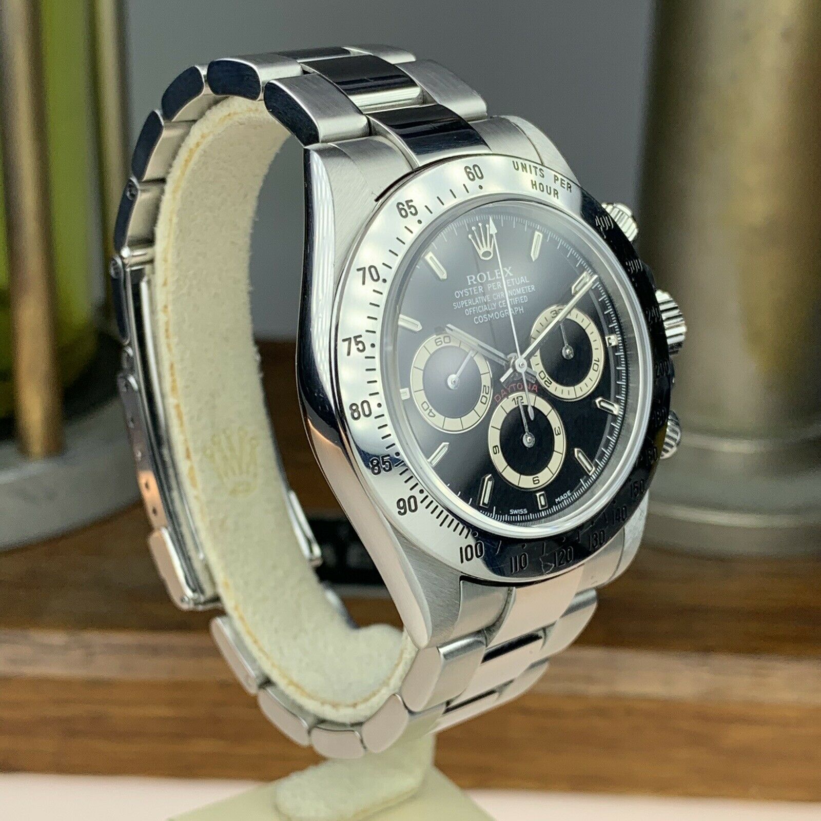 Vintage Rolex Daytona 16520 zenith Last Generation P Serial 2000 Unpolished