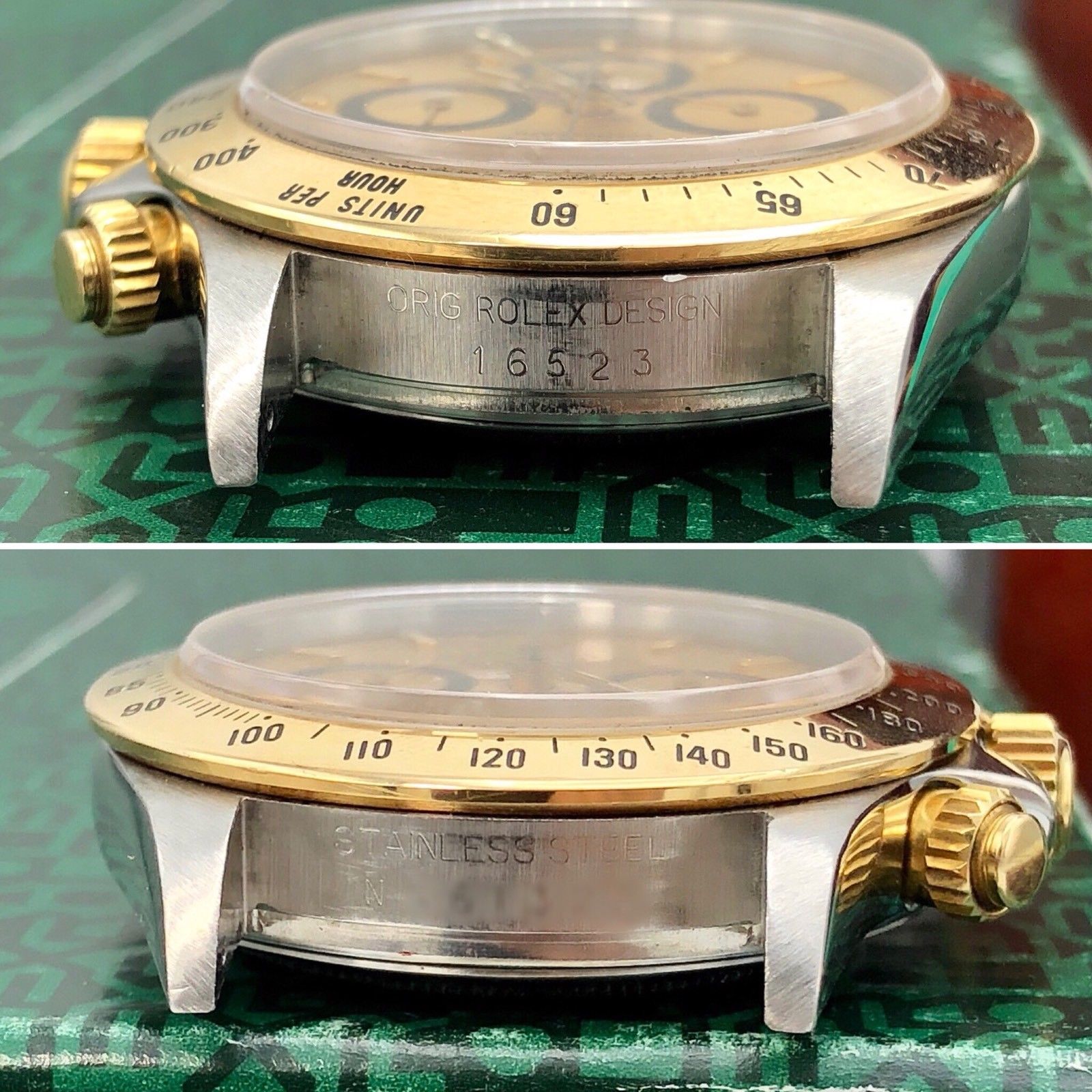 Vintage Rolex Daytona 16523 1993/4 N Serial Full Set Box Papers
