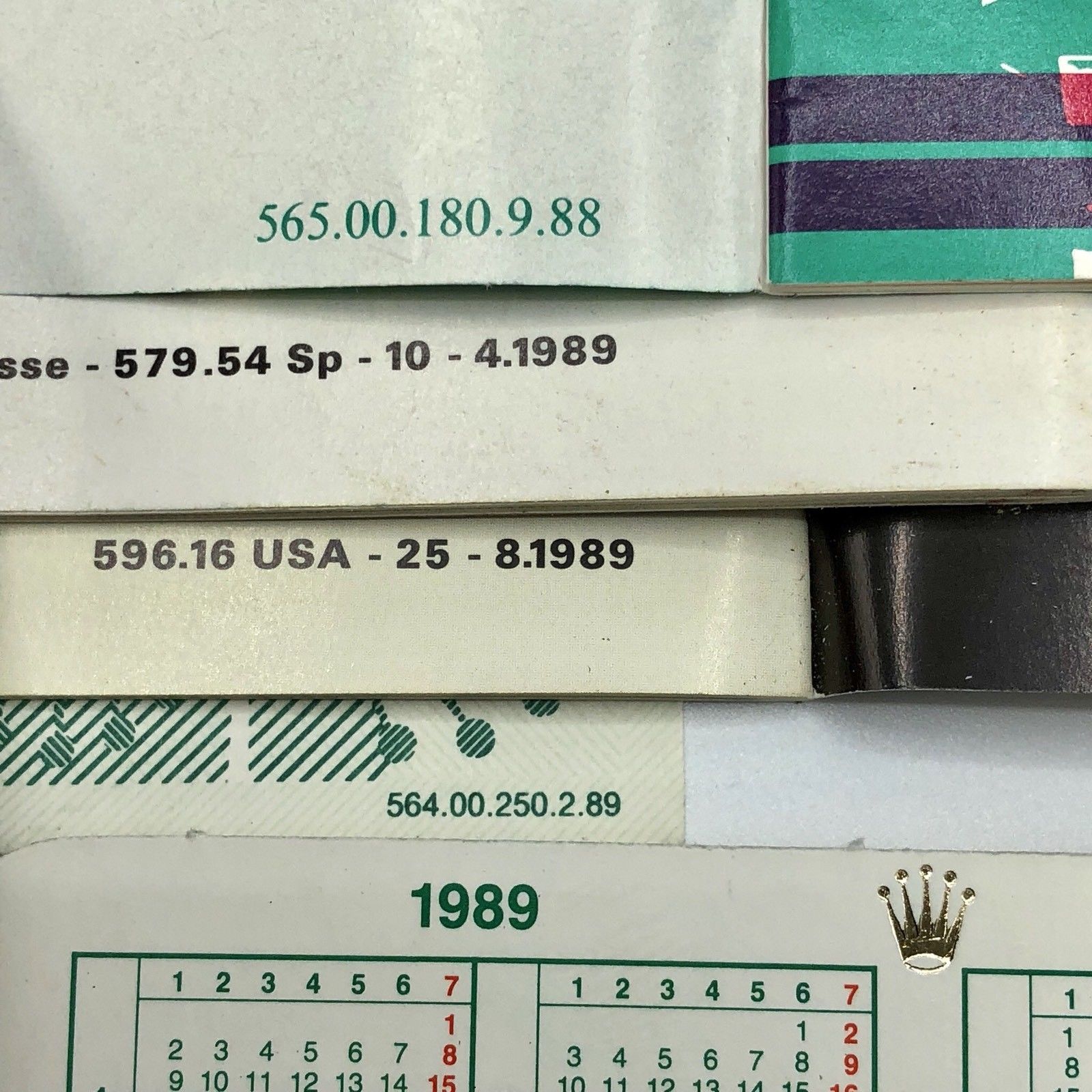 Vintage Rolex Daytona 16528 Porcelain Dial zenith 1989 L Serial Full Set Papers