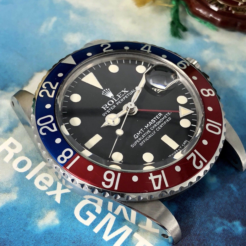 Vintage Rolex GMT Master 1675 Last Generation Full Set Punch Papers Box 1979