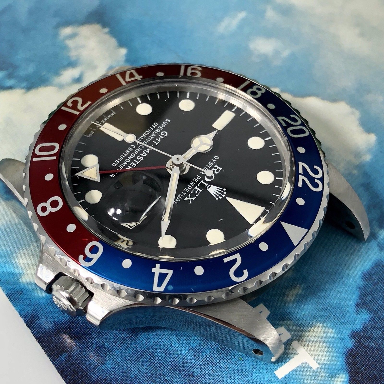 Vintage Rolex GMT Master 1675 Last Generation Full Set Punch Papers Box 1979