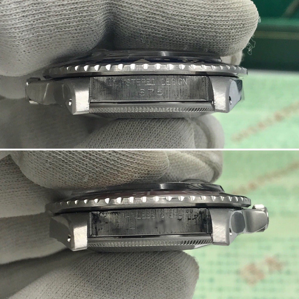 Vintage Rolex GMT Master 1675 Mk1 Long E & Full Set Double Punch Papers 1972