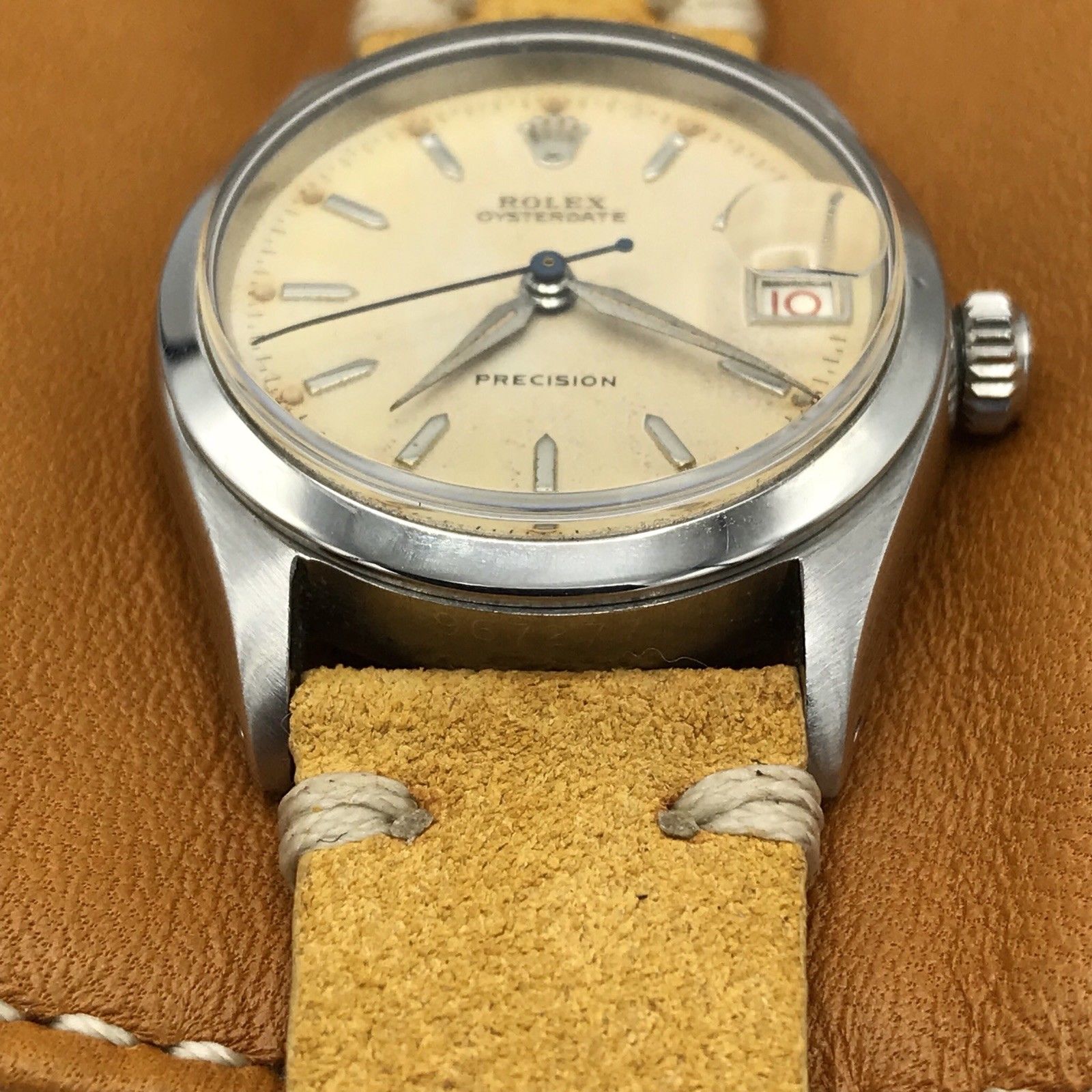 Vintage Rolex Oysterdate precision 6266 Boys size for ladies