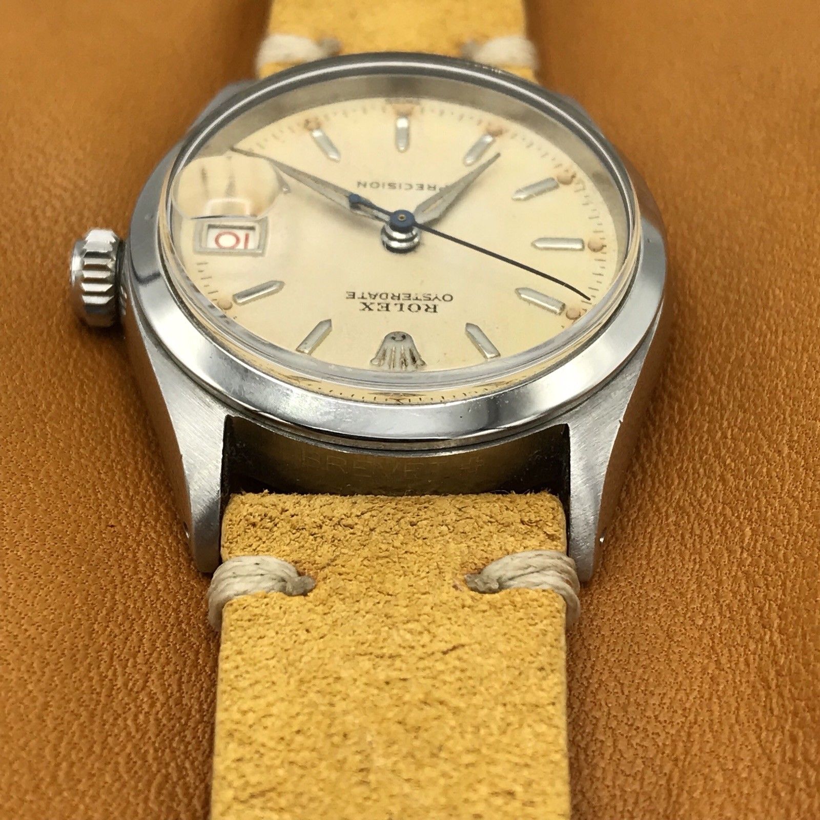 Vintage Rolex Oysterdate precision 6266 Boys size for ladies