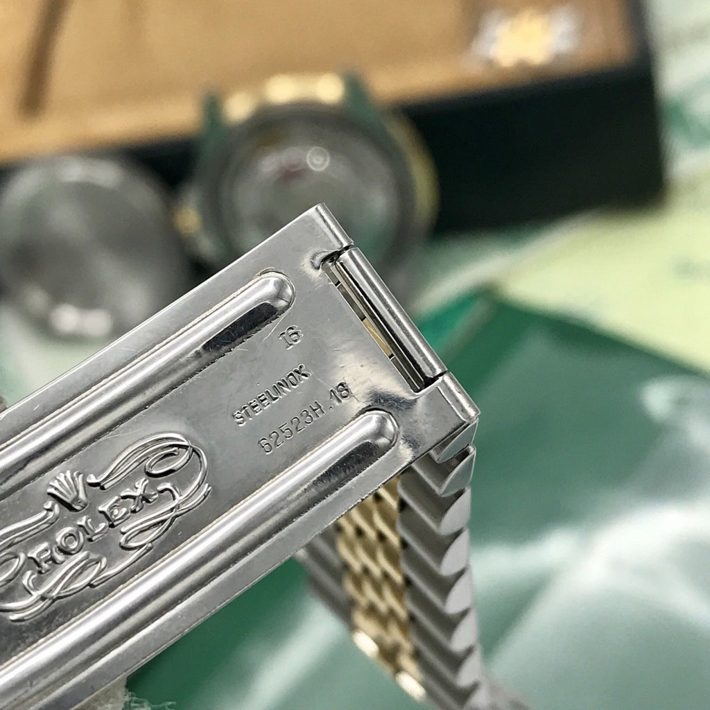 Vintage Rolex GMT Master 16753 YG/SS Fullset 1984 box & Papers
