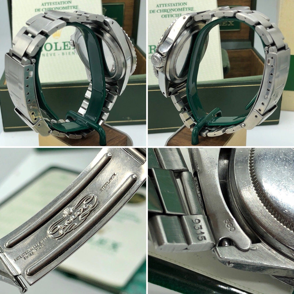 Vintage Rolex Submariner 1680 Red MKVI Patina Dial 1970-71 full set box & Paper