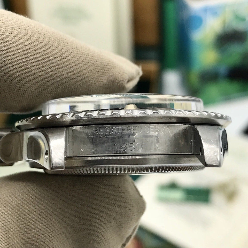 Rolex Submariner 1680 Red Meter First Tropical fullset box & Paper