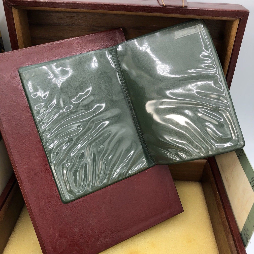 Vintage Rolex Submariner 16808 Amazing Tropical Full Set Punch Papers Box 1984