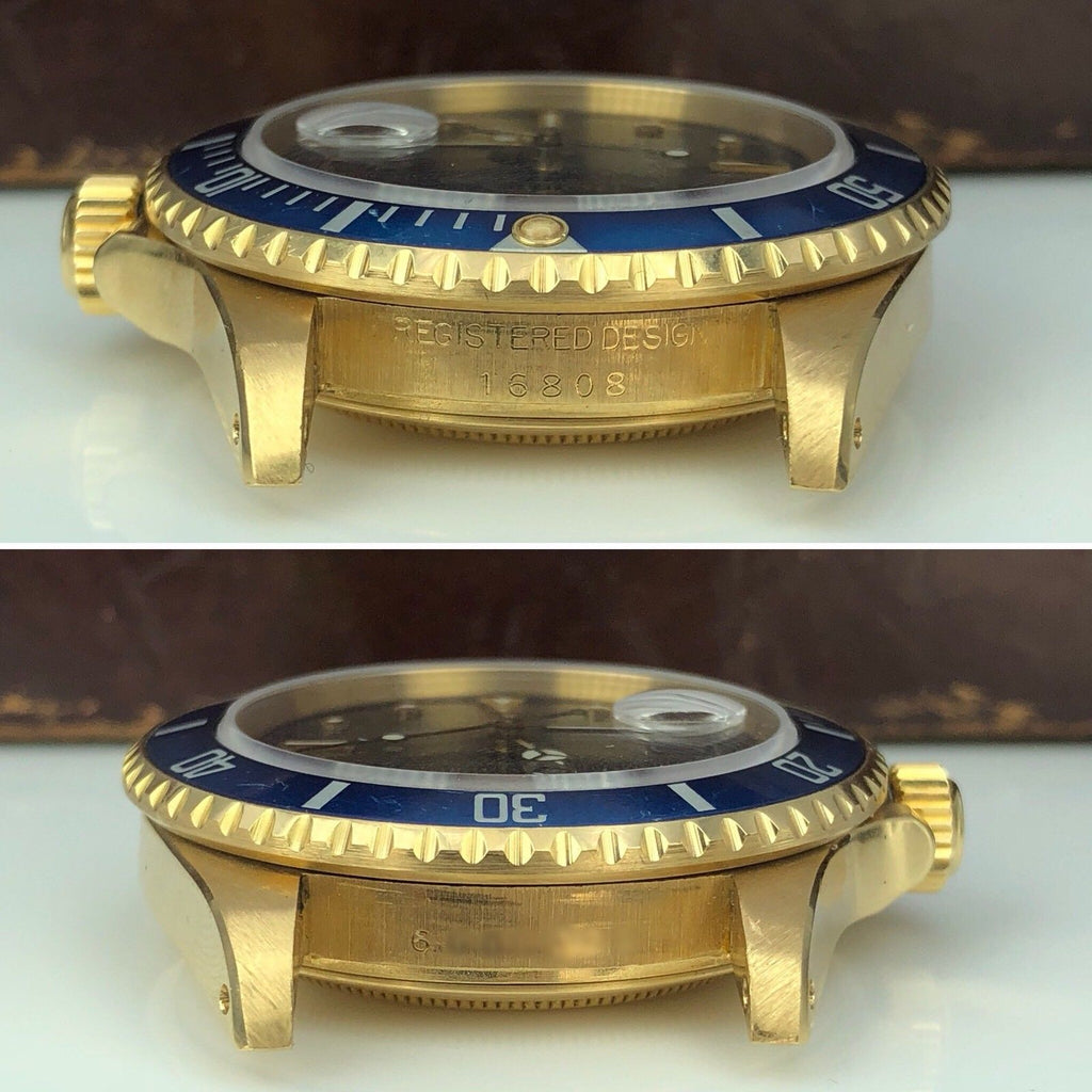 1981 Vintage Rolex Submariner 16808 Full Tropical Dial Full Set Papers Box