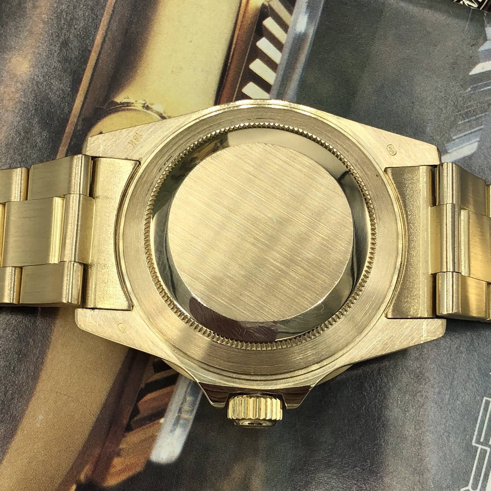 Vintage Rolex Submariner 16808 Full Tropical Dial Full Set Papers Box 1984