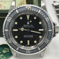 Vintage Rolex Submariner 5513 Meter First & Full Set Box Papers 1966