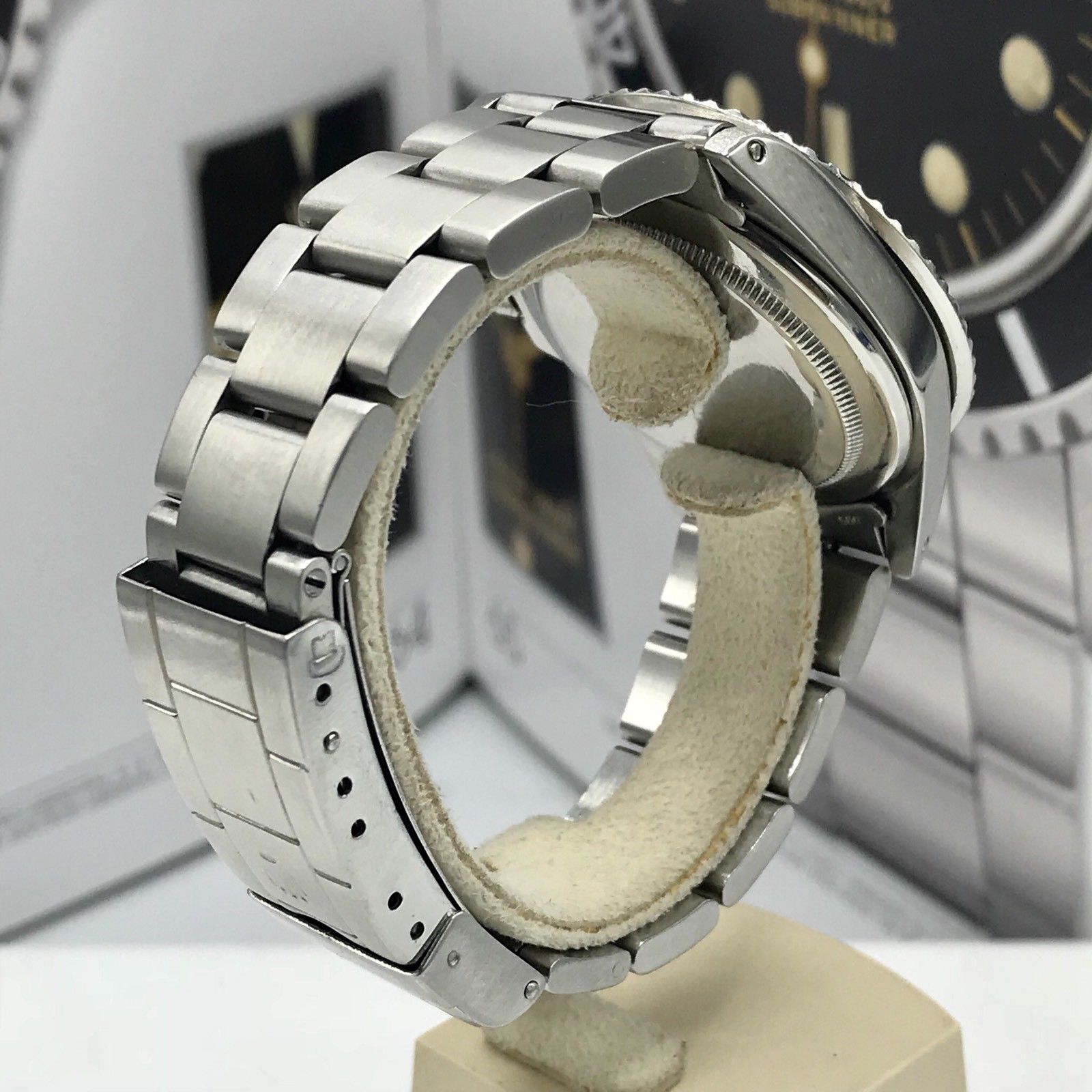 Vintage Rolex Submariner 5513 Meter First & Full Set Box Papers 1966