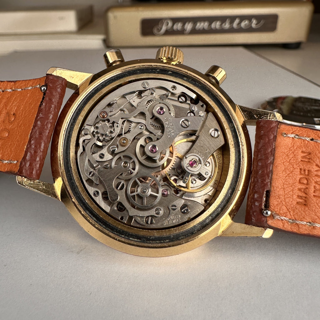 Vintage Vulcain Chronograph Valjoux 7733 movement