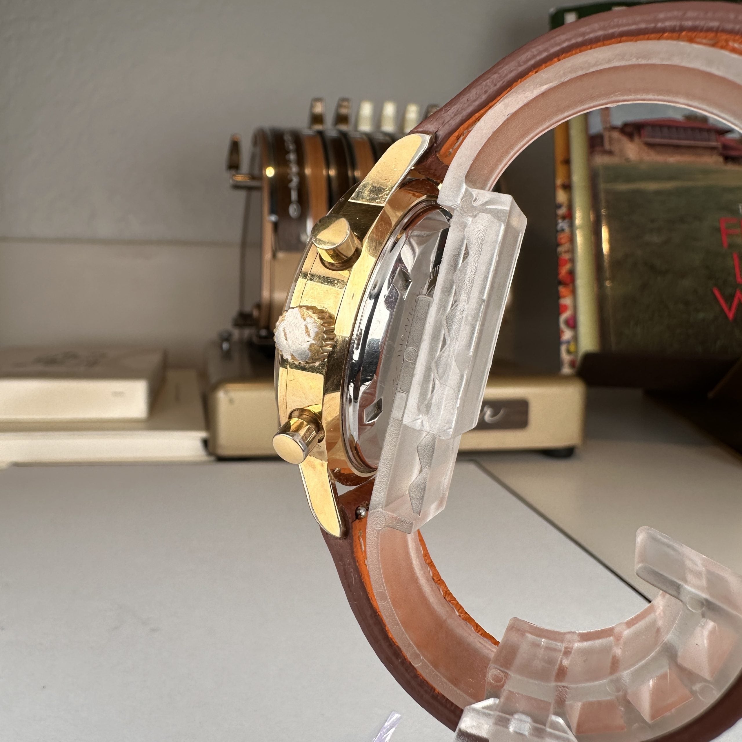 Vintage Vulcain Chronograph Valjoux 7733 movement