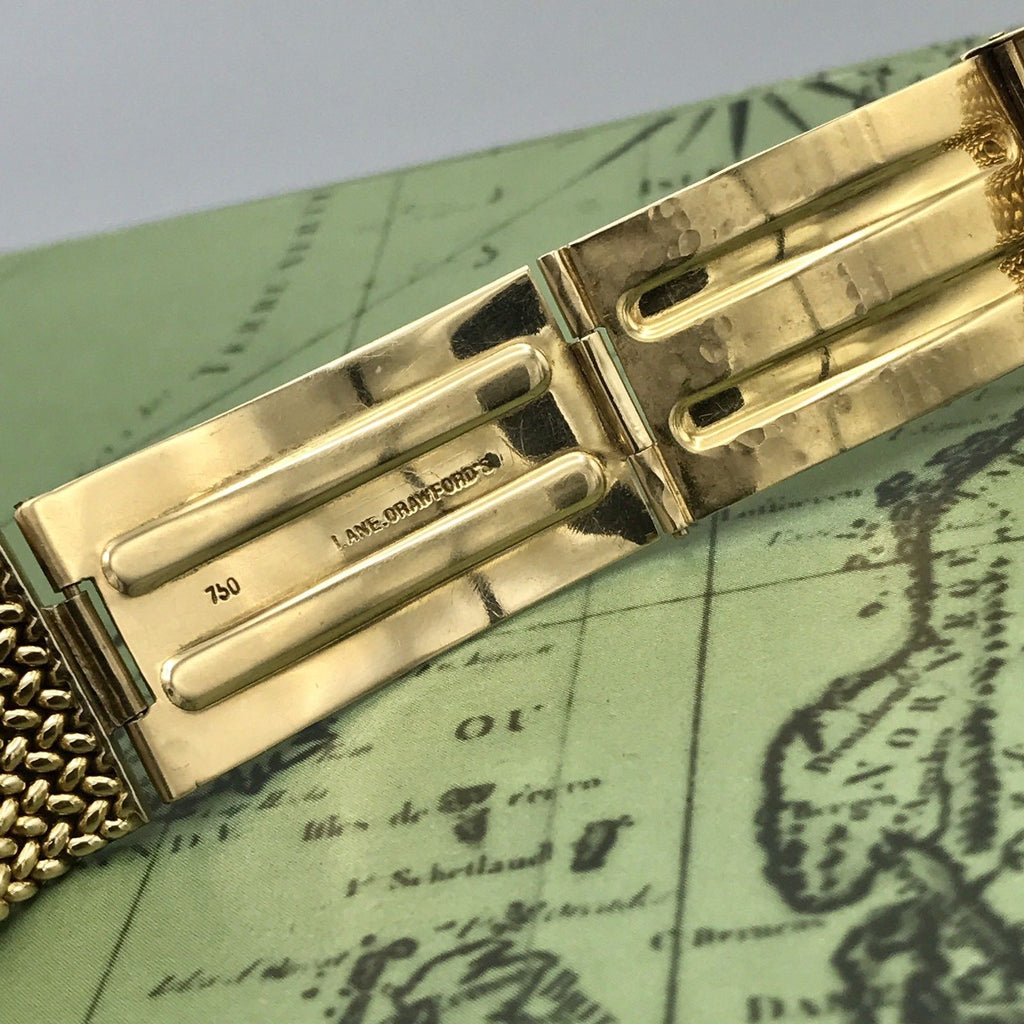 Vintage Rolex Day Date 1807 Solid 18k Gold Factory Dial Unique 18k Bracelet