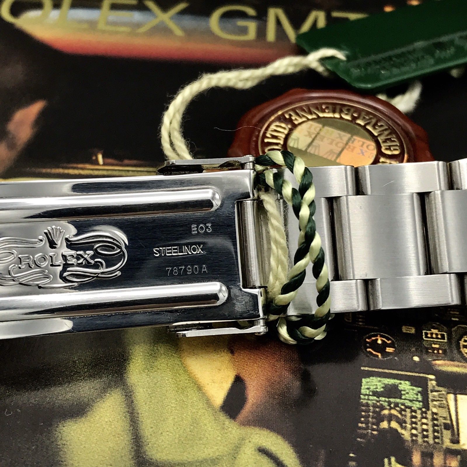 Rolex GMT-Master II 16710 Error Dial Unpolished FULL SET Papers Z Serial 2007