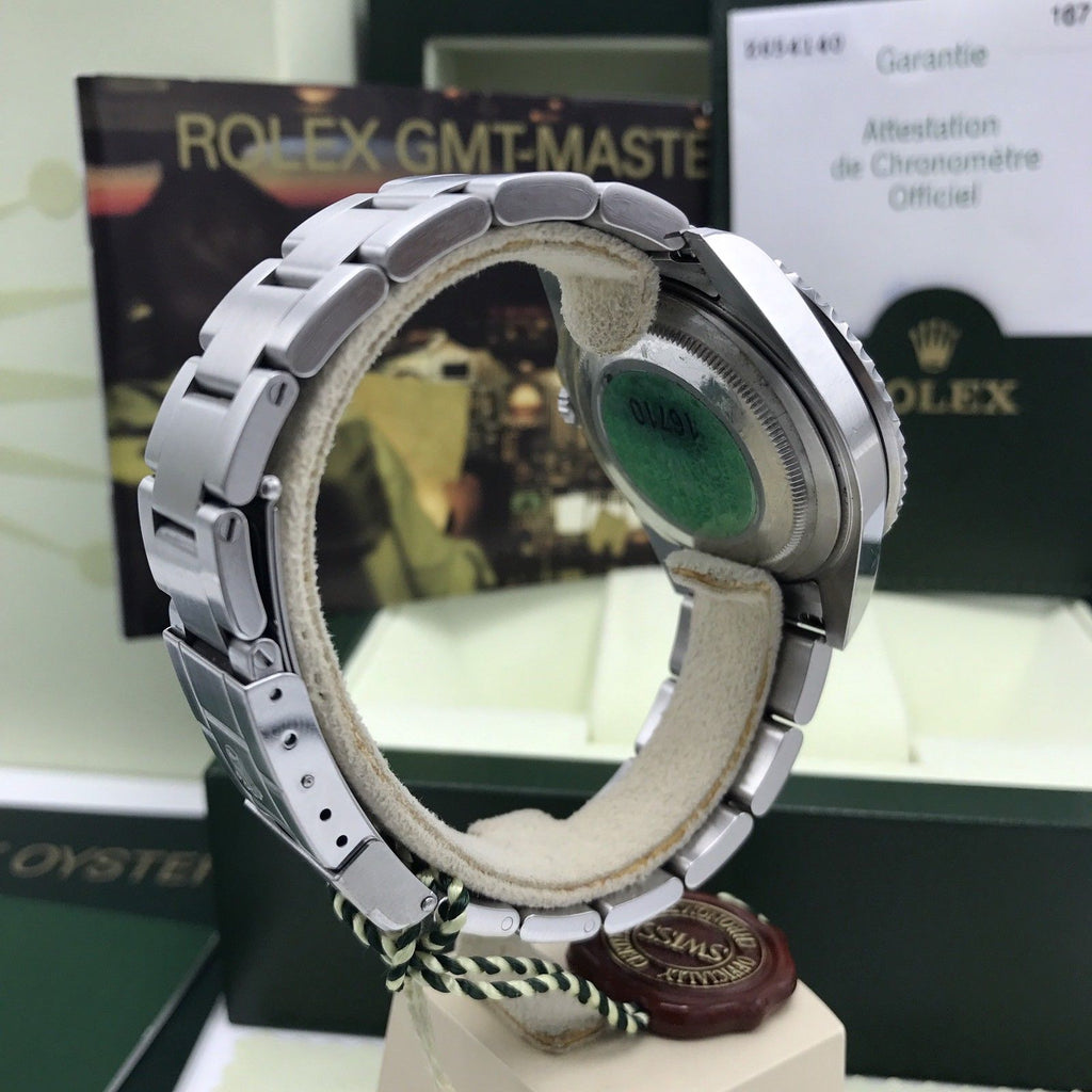 Rolex GMT-Master II 16710 Error Dial Unpolished FULL SET Papers Z Serial 2007