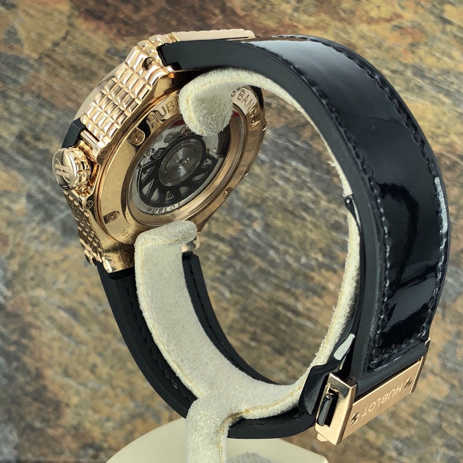 Hublot Big Bang Caviar 41mm Factory Diamond 18k Rose Gold 346.PX.0880.VR.1204