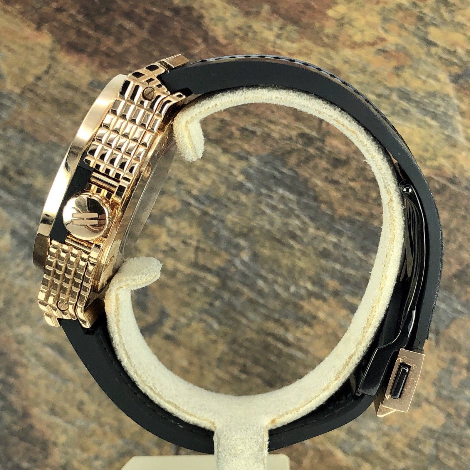 Hublot Big Bang Caviar 41mm Factory Diamond 18k Rose Gold 346.PX.0880.VR.1204