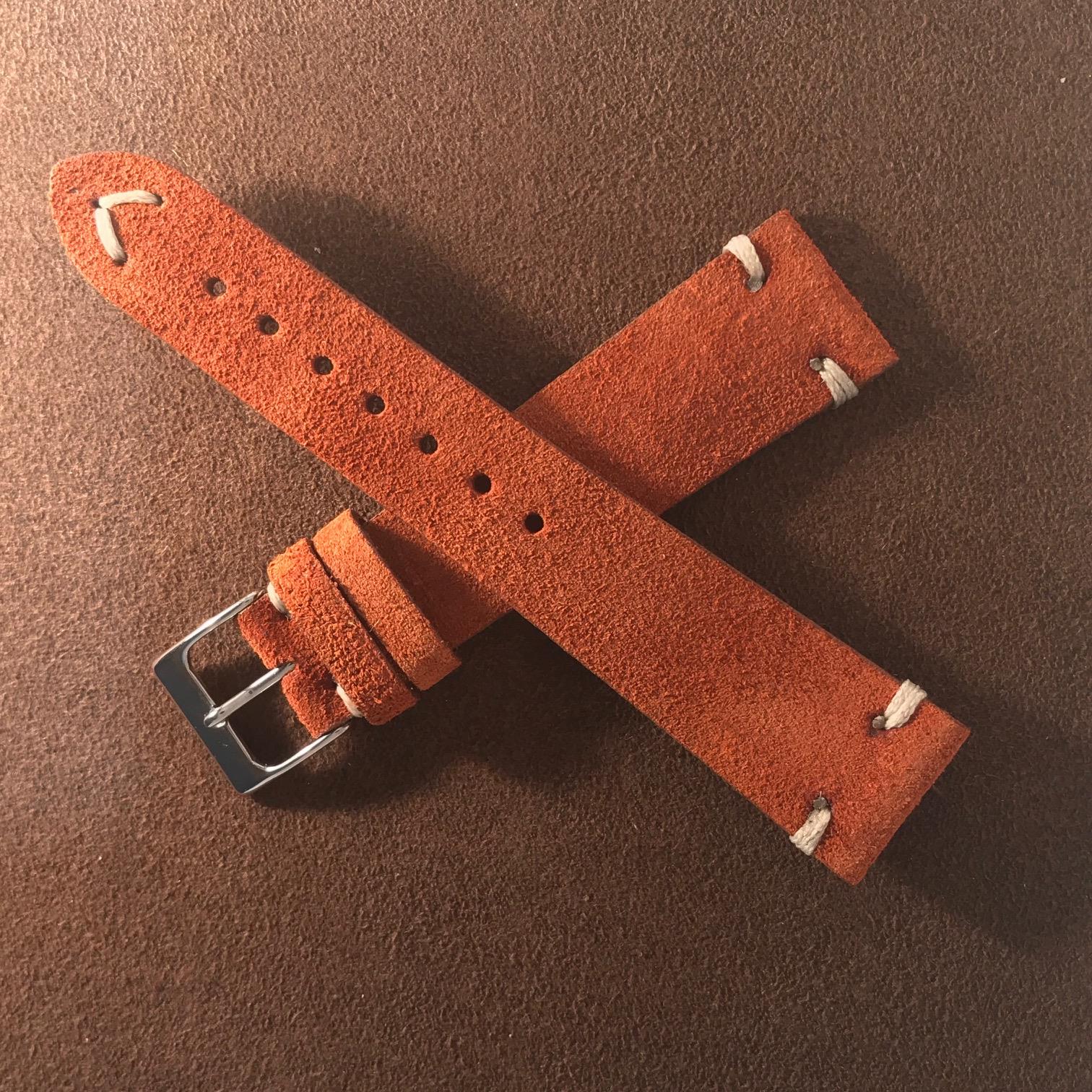 High End Vintage Handcraft Italian Leather Straps 18mm 20mm 21mm