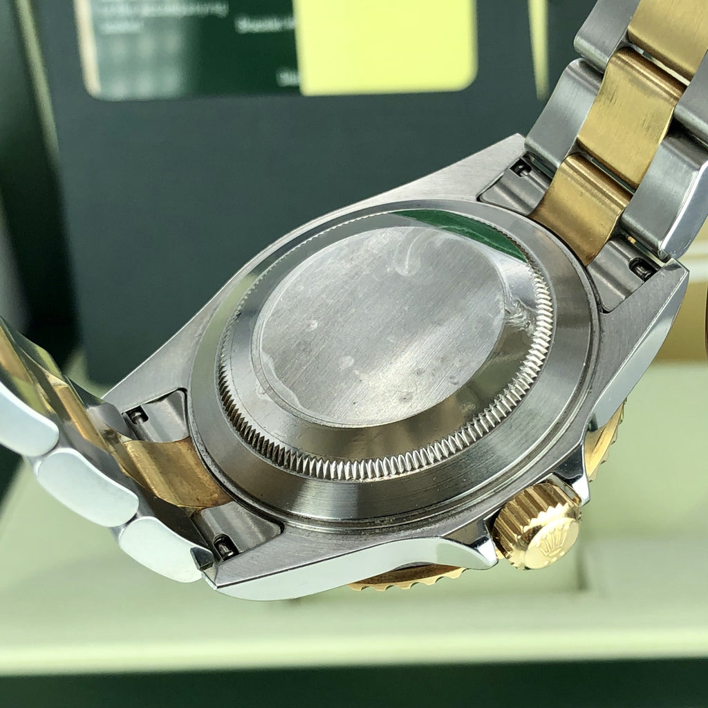 2008 Rolex Submariner 16613 M Serial Serti Diamond Dial W Box & Card Unpolished