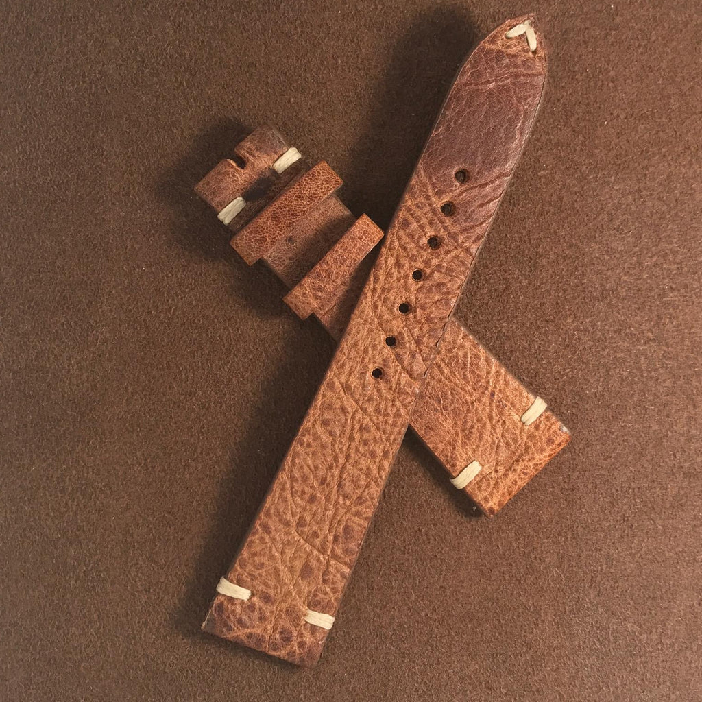 High End Vintage Handcraft Italian Leather Straps 18mm 20mm 21mm