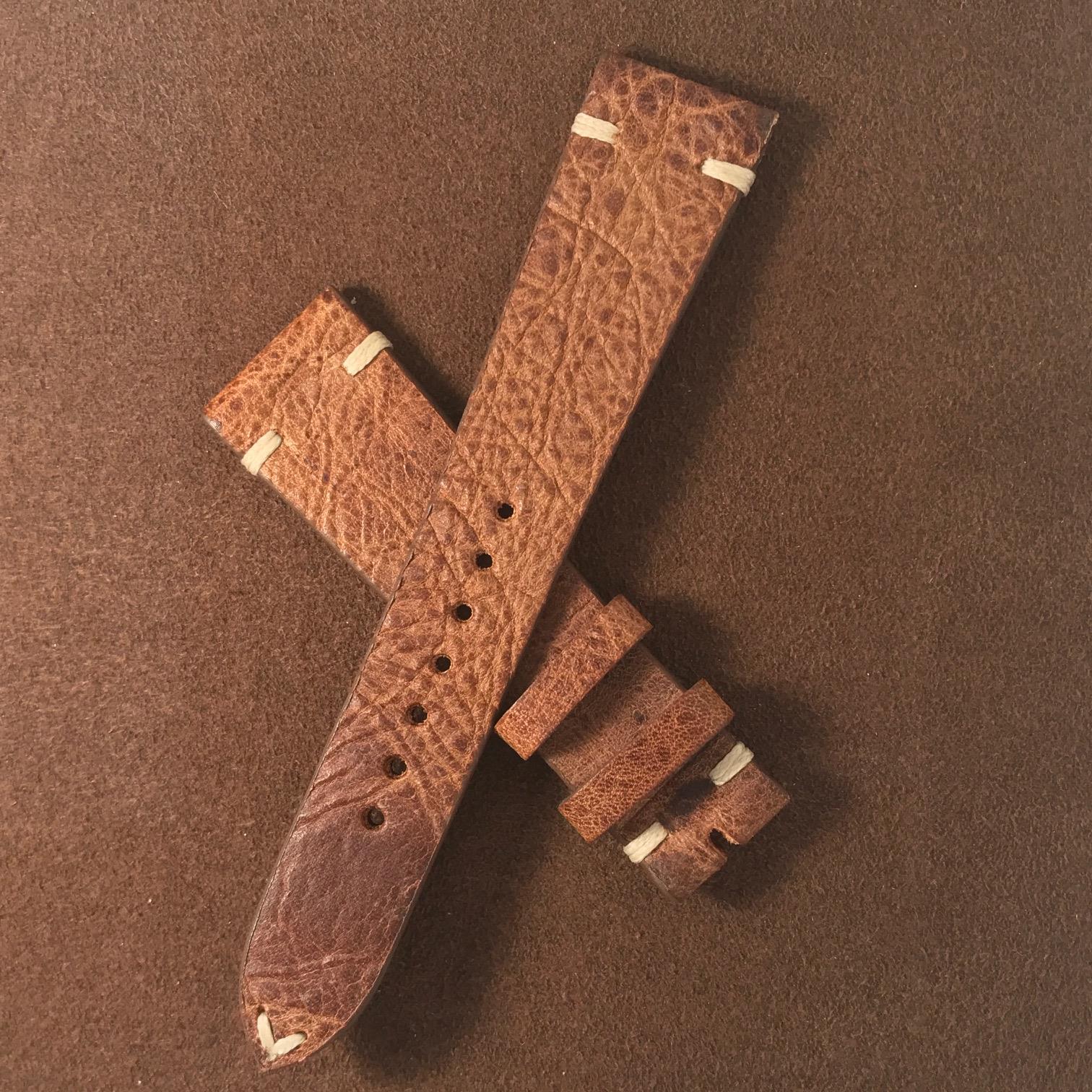 High End Vintage Handcraft Italian Leather Straps 18mm 20mm 21mm