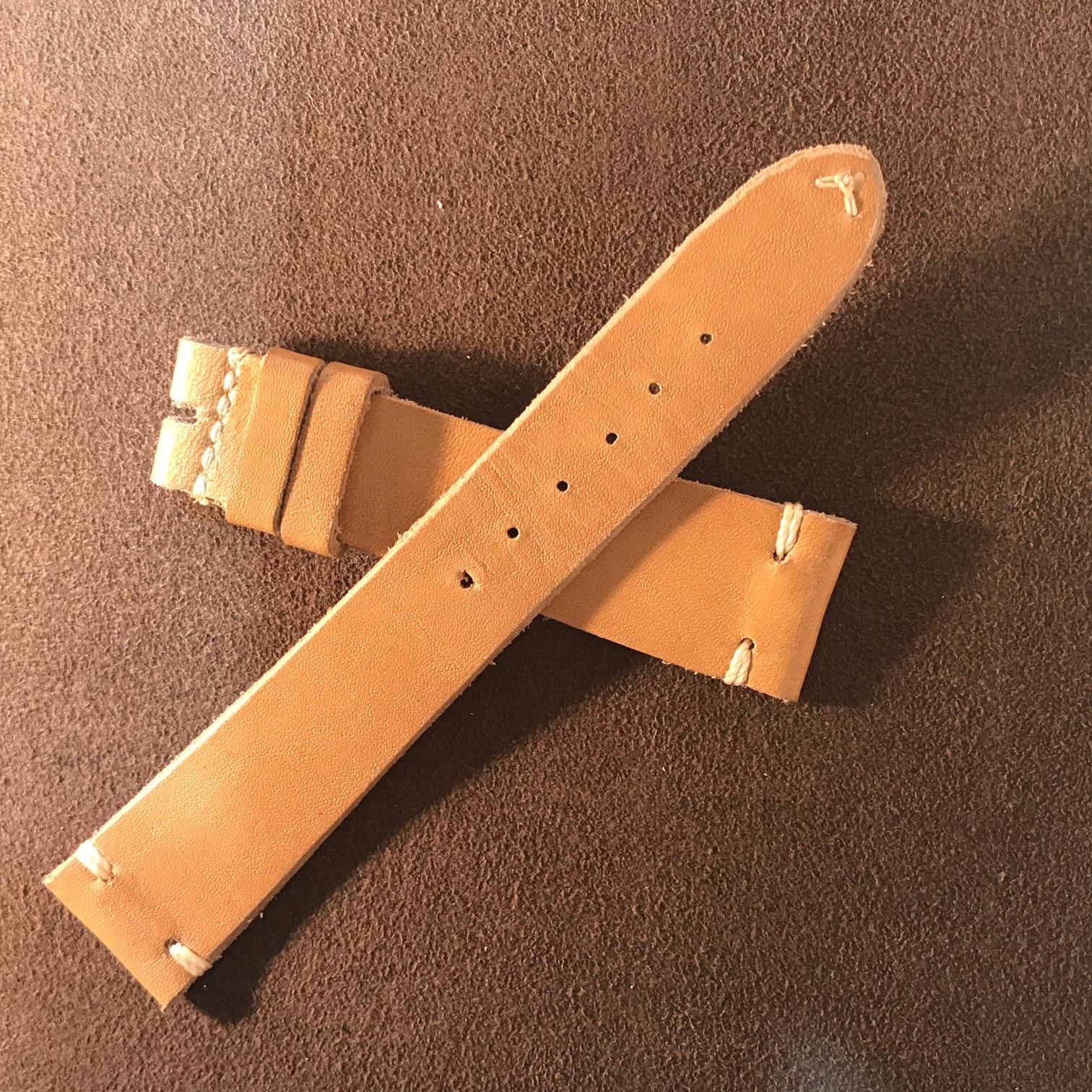 High End Vintage Handcraft Italian Leather Straps 18mm 20mm 21mm