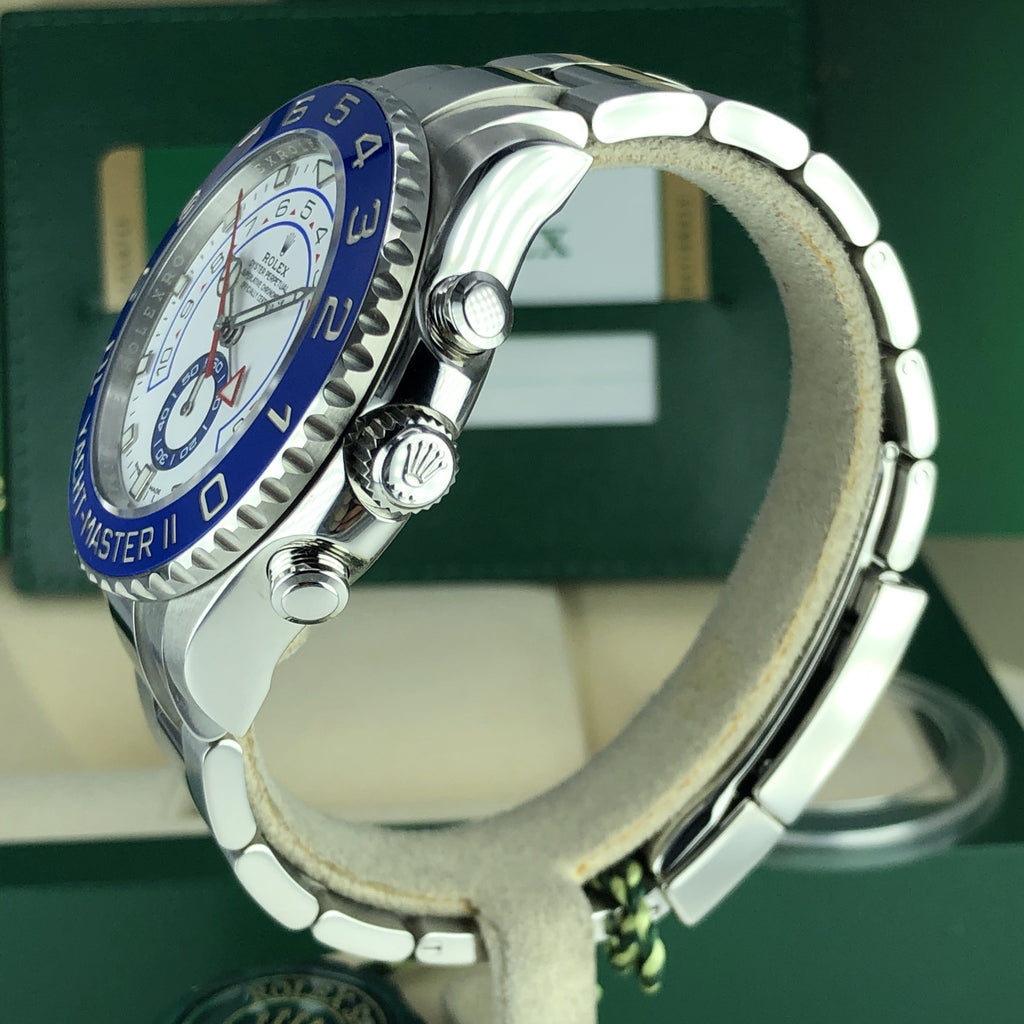 2018 Rolex Yacht-Master II 116680 Mint Condition New Hands Style Box & Card