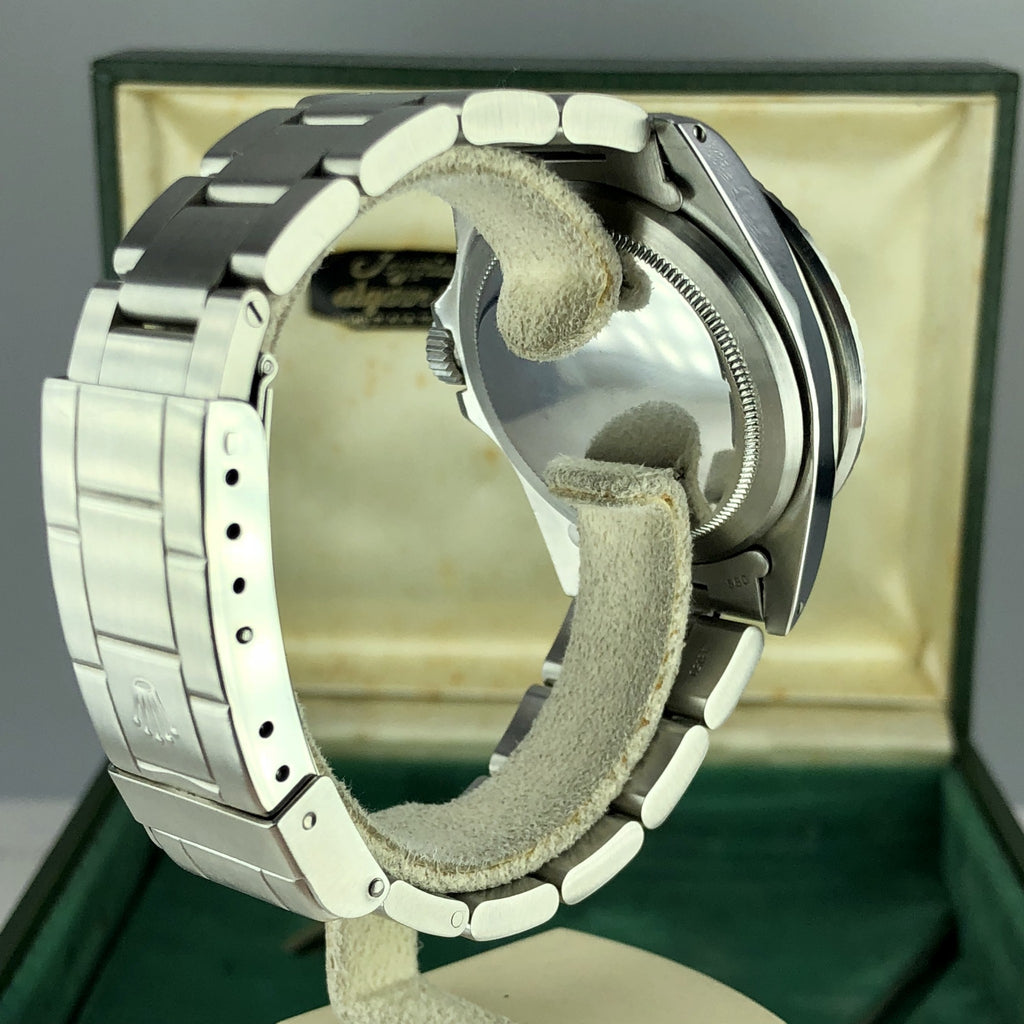 1970 Vintage Rolex 5513 Submariner Pumpkin Meters First Dial With Box