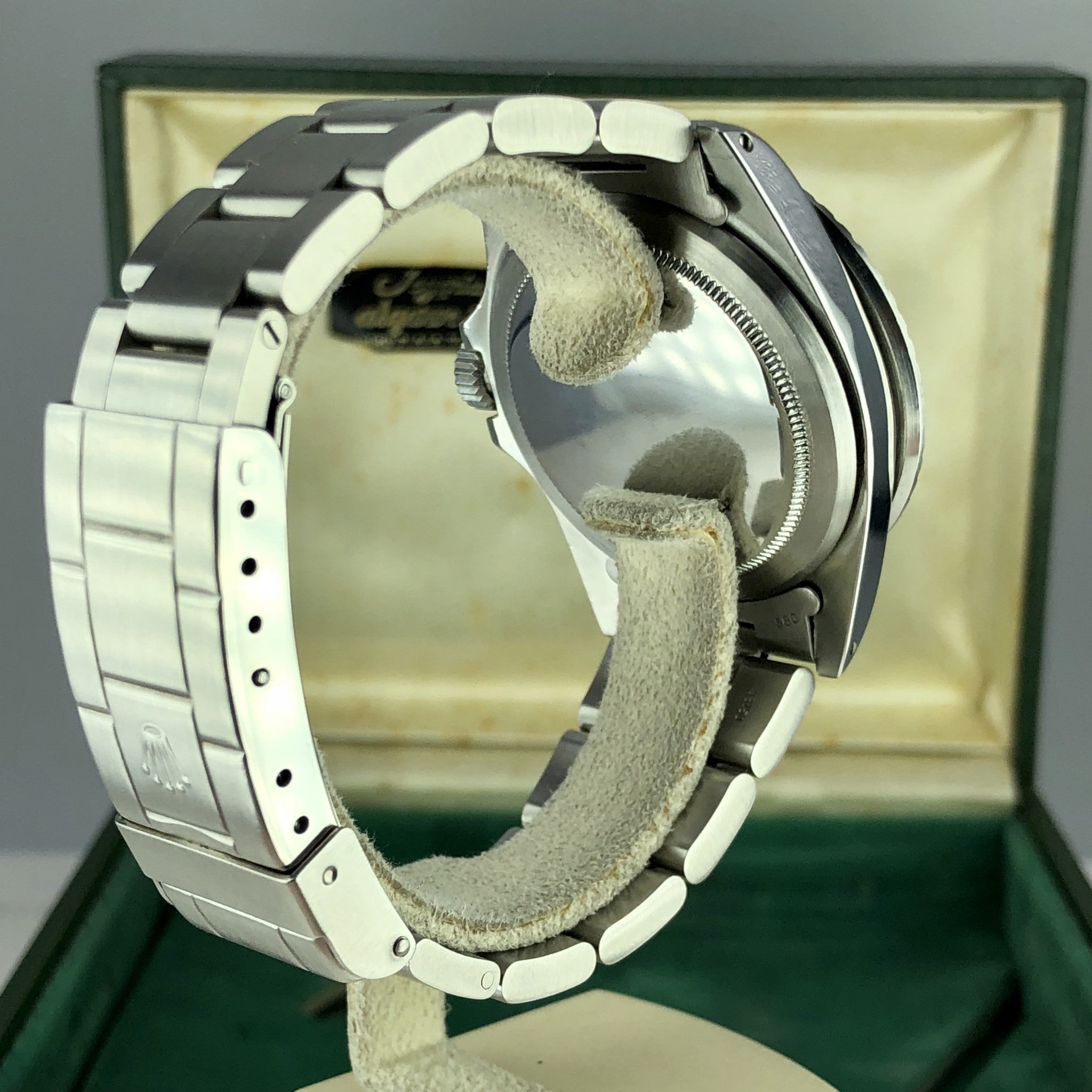1970 Vintage Rolex 5513 Submariner Pumpkin Meters First Dial With Box