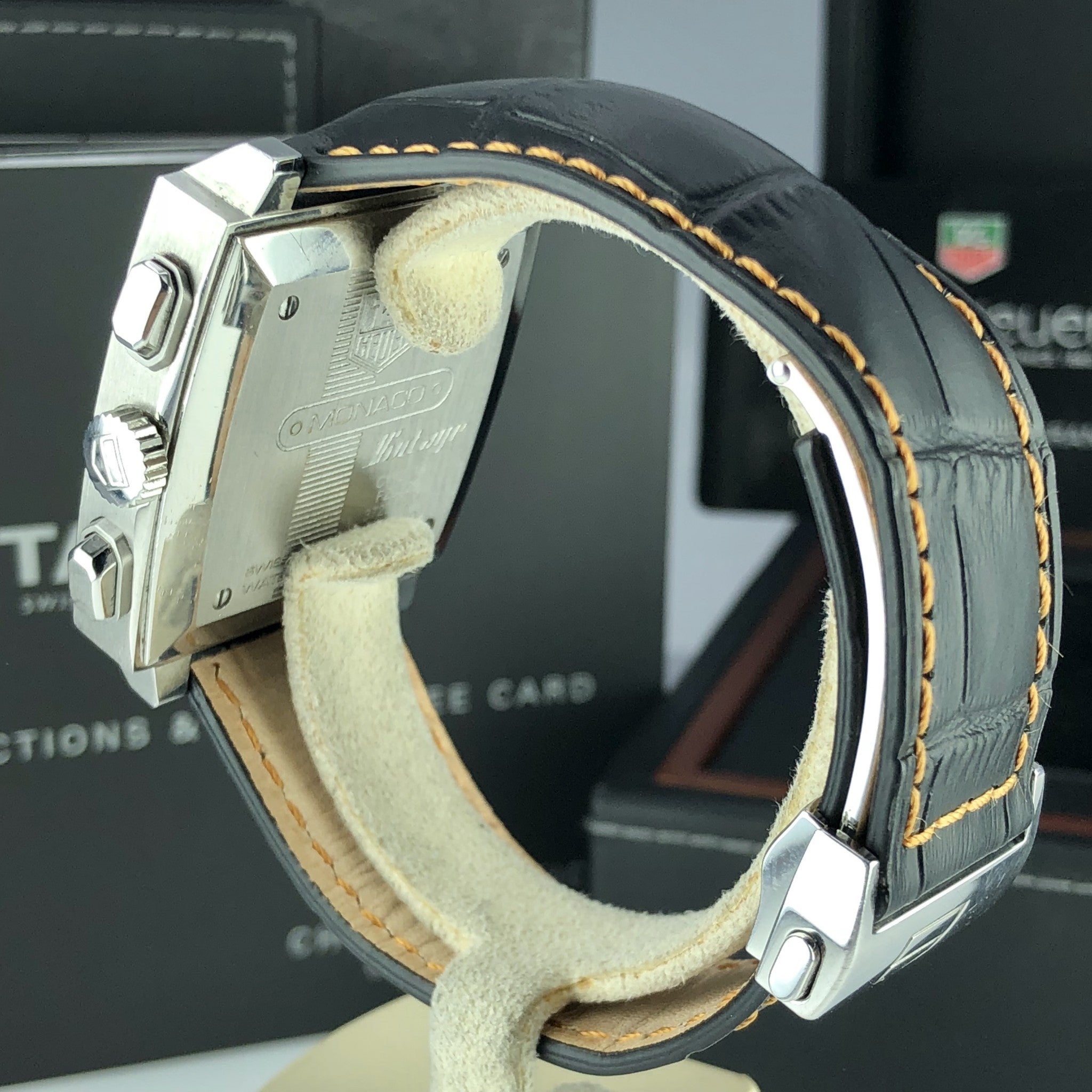 TAG Heuer Monaco Gulf Limited Edition Chronograph CW211A Box & Papers