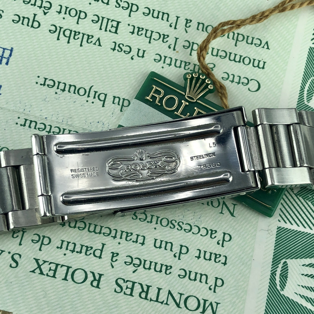 1988 Vintage Rolex GMT Master II 16760 Fat Lady Unpolished Full Set Box & Papers