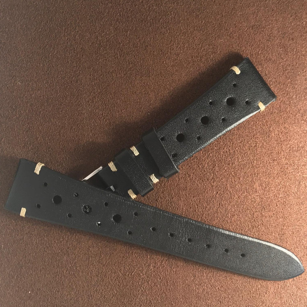 High End Vintage Handcraft Italian Leather Straps 18mm 20mm 21mm