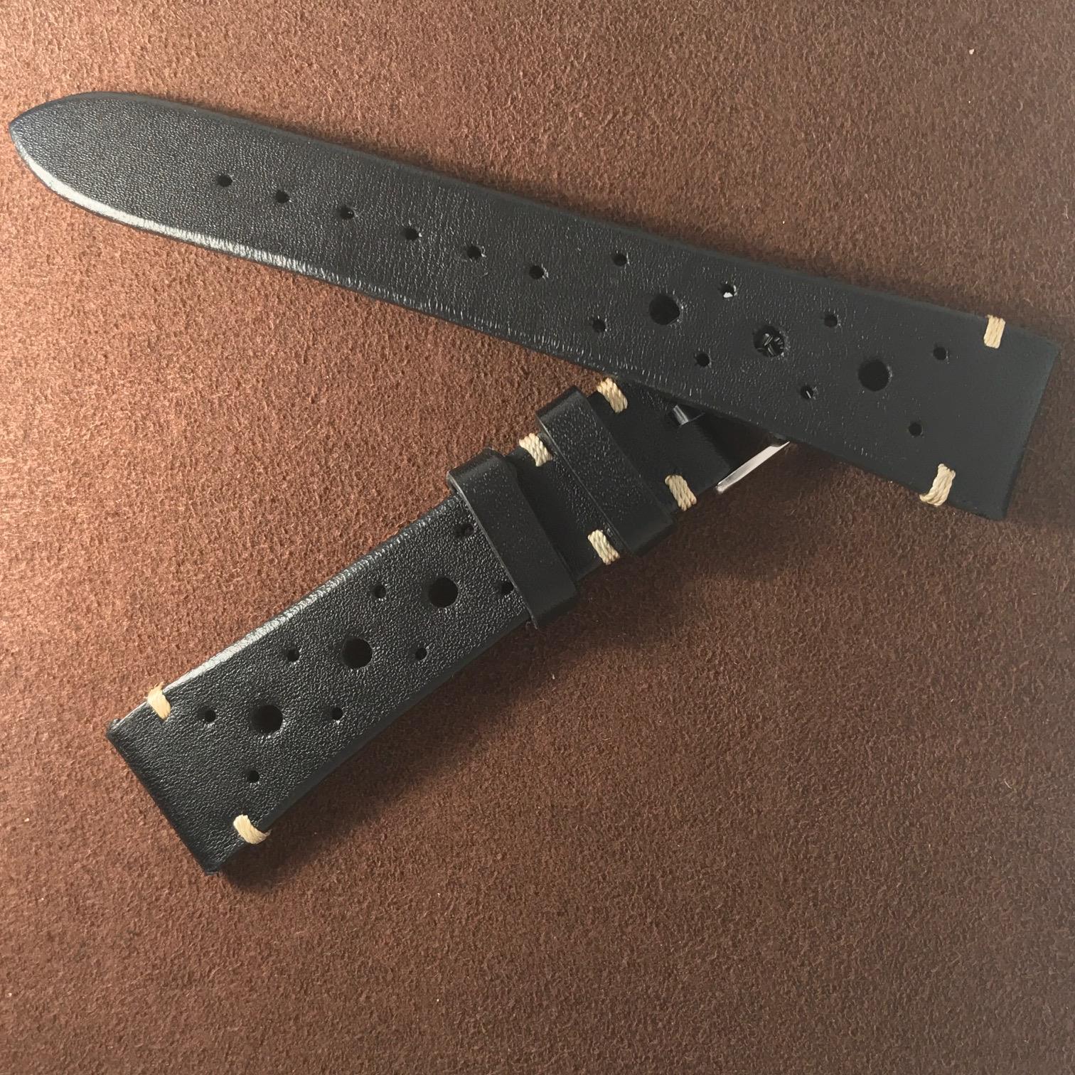 High End Vintage Handcraft Italian Leather Straps 18mm 20mm 21mm