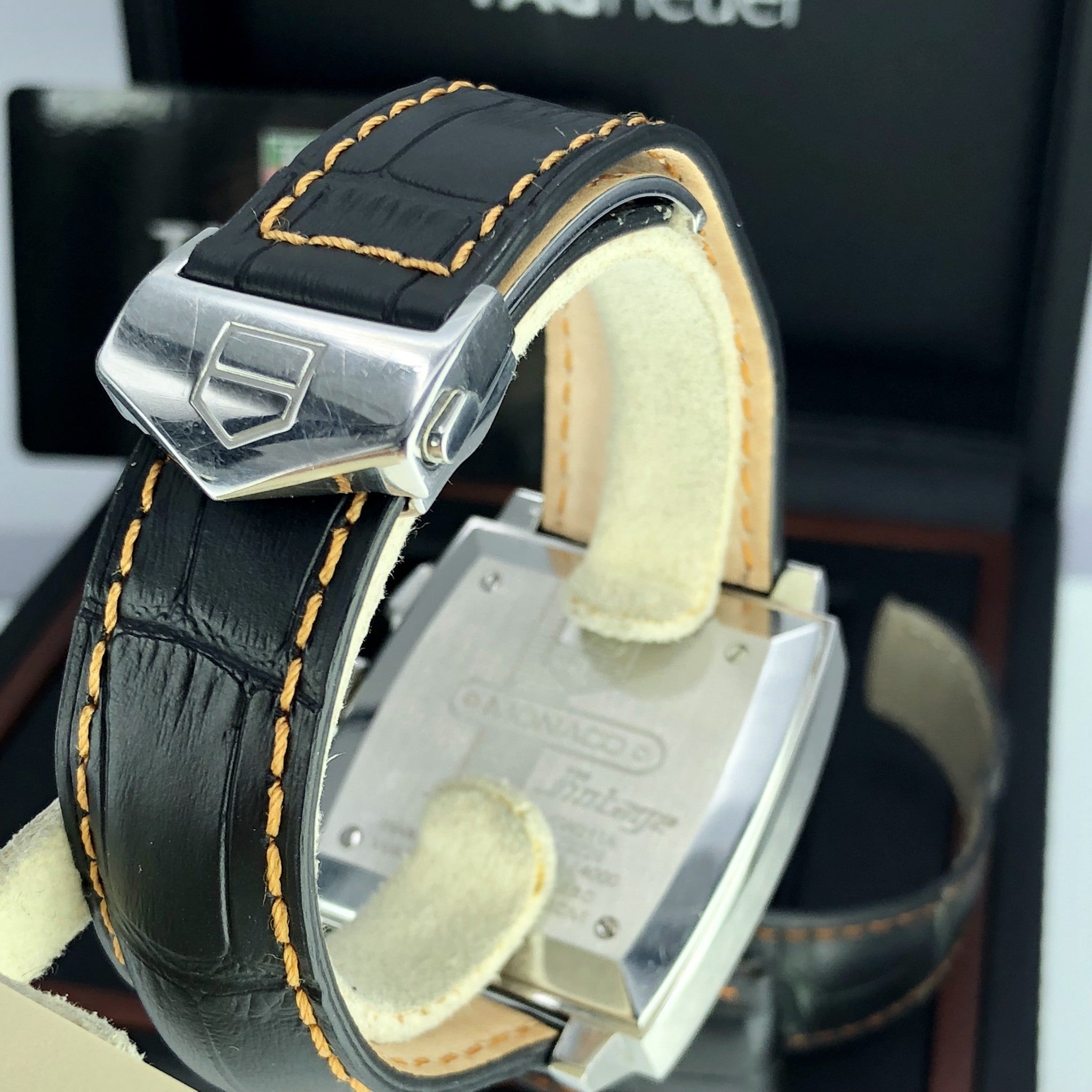 TAG Heuer Monaco Gulf Limited Edition Chronograph CW211A Box & Papers