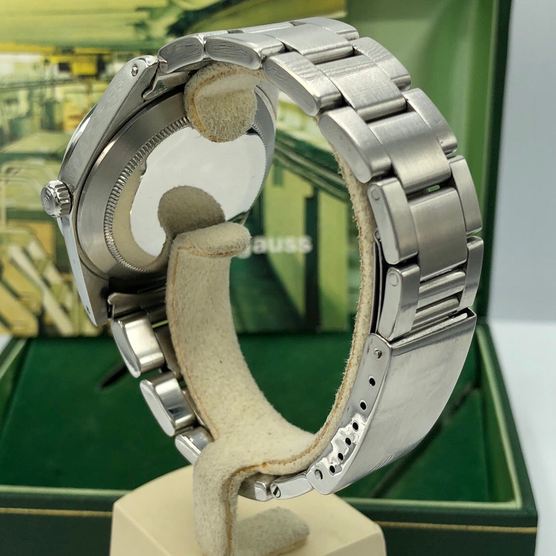 Vintage Rolex Milgauss 1019 MK1 Dial 1/5-second tick-marks mint condition 1968