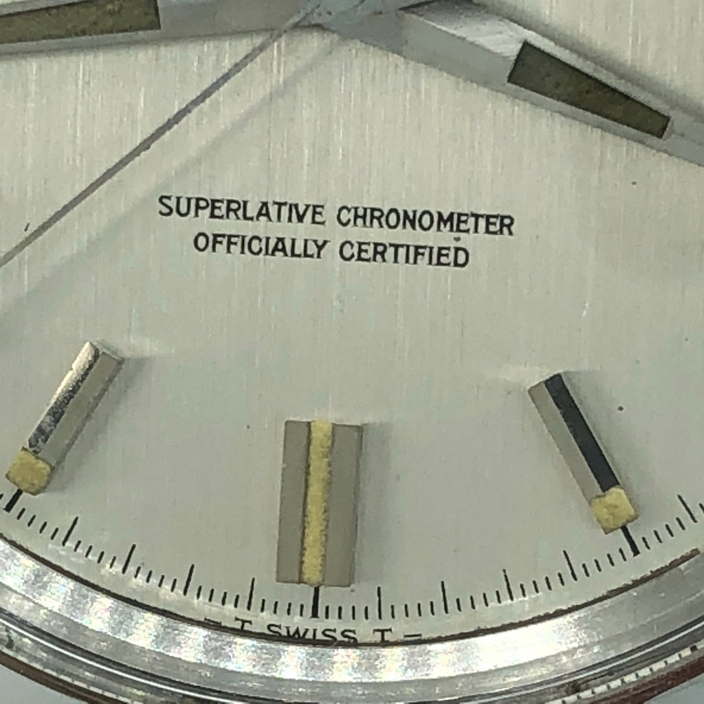 Vintage Rolex Milgauss 1019 MK1 Dial 1/5-second tick-marks mint condition 1968