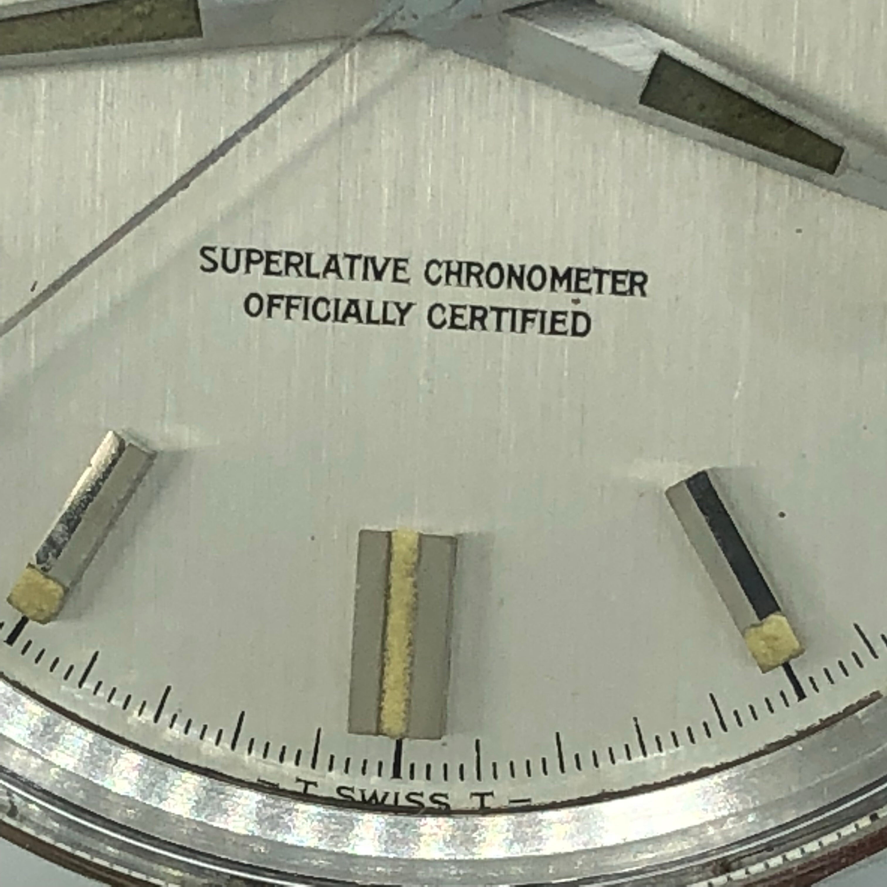 Vintage Rolex Milgauss 1019 MK1 Dial 1/5-second tick-marks mint condition 1968