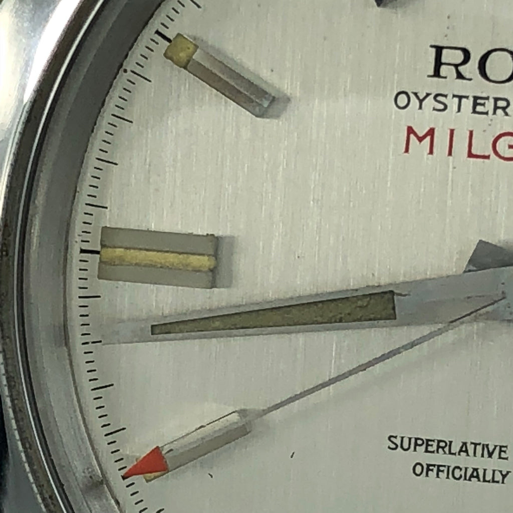 Vintage Rolex Milgauss 1019 MK1 Dial 1/5-second tick-marks mint condition 1968