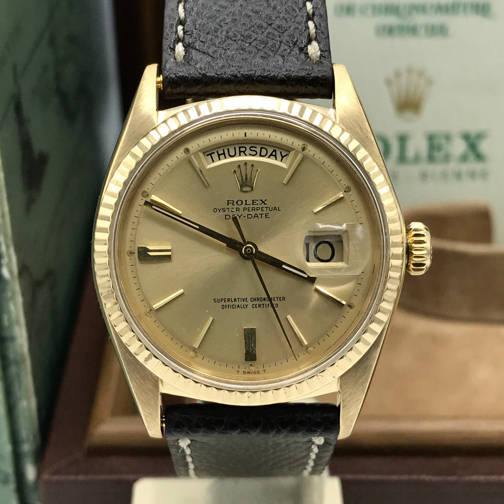 Vintage Rolex Day Date 1803 full set double punched papers