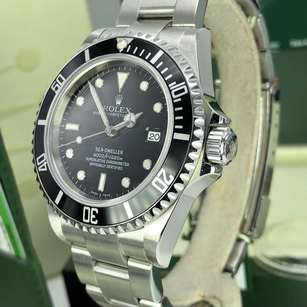 NOS Rolex 16600 Sea-Dweller Full Set Card V Serial Open Card