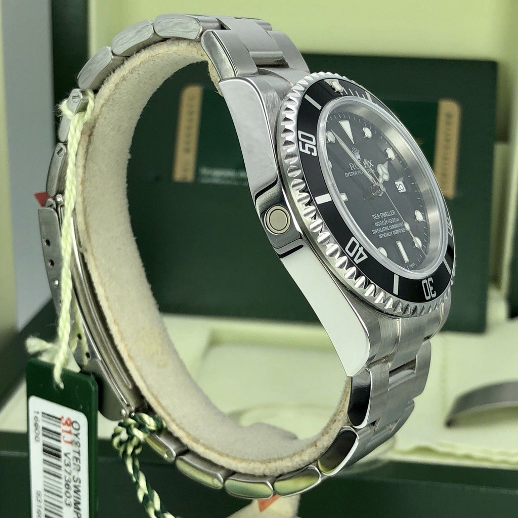 NOS Rolex 16600 Sea-Dweller Full Set Card V Serial Open Card