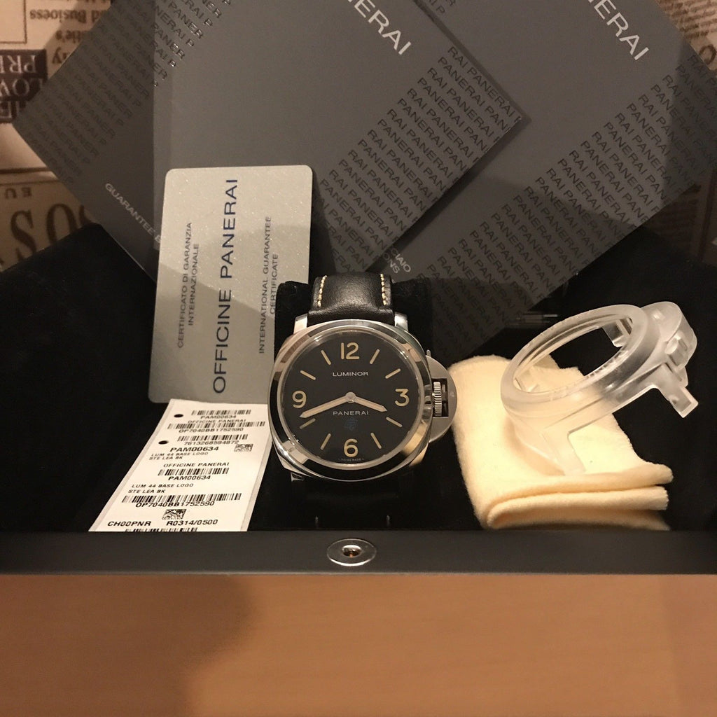 UNWRON Panerai Luminor Base Logo Acciaio PAM00634 Special Edition For Paneristi