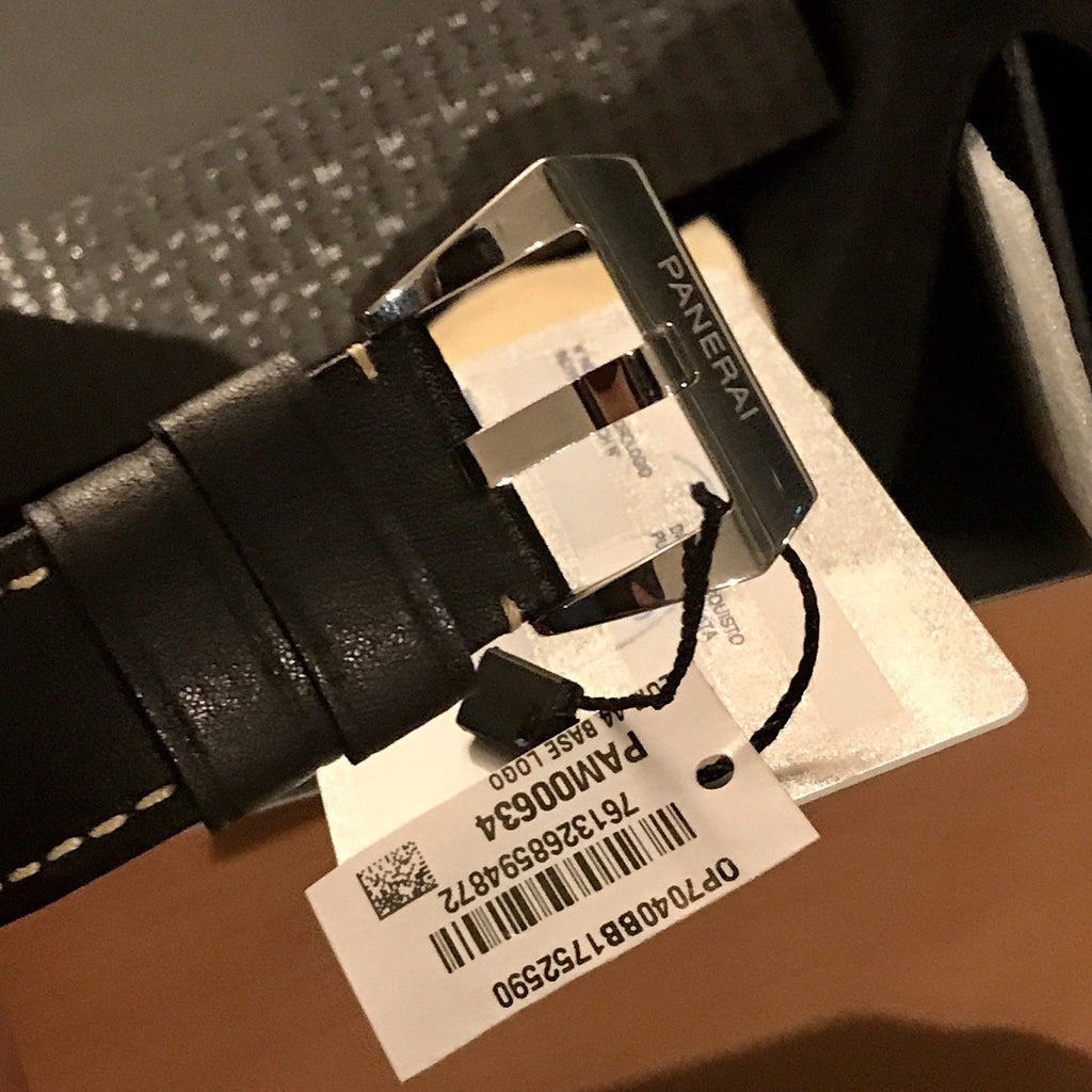 UNWRON Panerai Luminor Base Logo Acciaio PAM00634 Special Edition For Paneristi