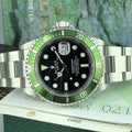 2003 Rolex 16610LV Submariner Anniversary Y Serial Fat Four Mk1 Full Set Papers
