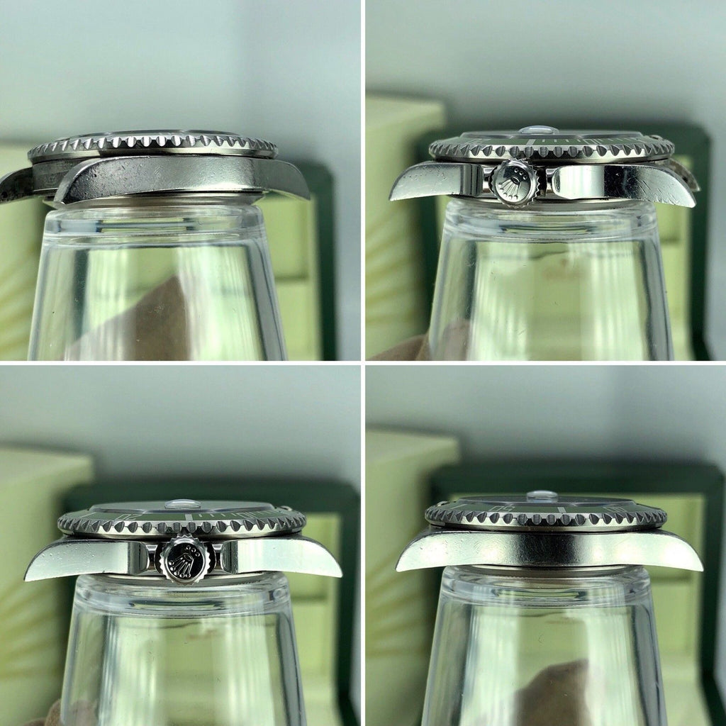2003 Vintage Rolex 16610LV Submariner Anniversary Y Serial Flat/Fat Four 4 Mk1
