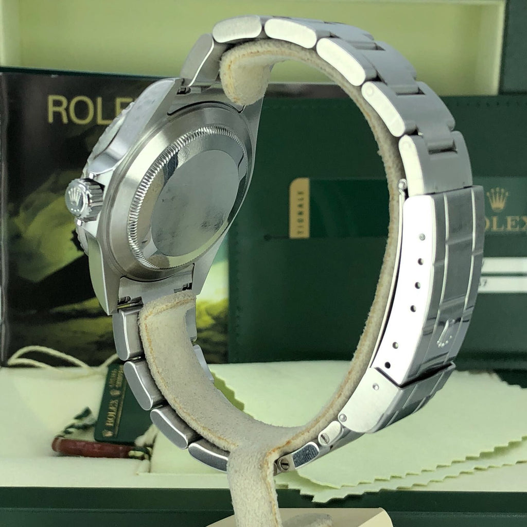 Rolex 16610LV Submariner Anniversary Green Kermit Full Set Card 2008 M Serial